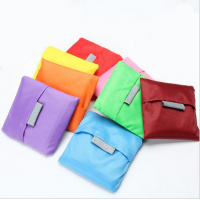 Reusable Recycle Foldable Polyester Grocery Shopping Tote Pouch Pocket Bag