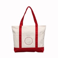 wholesale reusable custom print canvas cotton shopping grocery tote bags